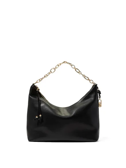 VICTORIA'S SECRET CARTERA NEGRO C/CADENA DORADO