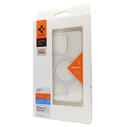 Spigen Capa iPhone 16 Pro Max Flex Magfit Clear