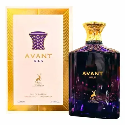 Perfume Maison Alhambra Avant Silk Eau Parfum Masculino 100ml