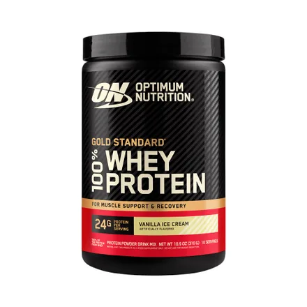 Suplemento Optimum Nutrition Stantard 100 Whey Protein Vanilla 310 Gr