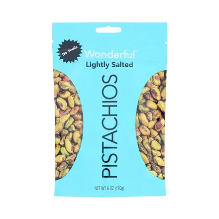 Pistacho Wonderful Lightly Salted 170 Gr