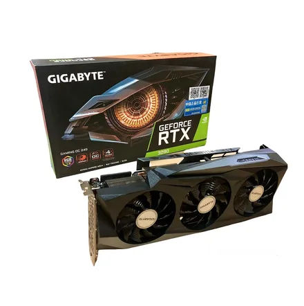 PLACA DE VIDEO 24GB RTX3090 1755MHZ GDDR6X GIGABYTE REFUR**
