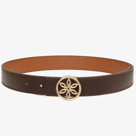 FIORE CINTO FEMENINO B0902 COFFE/BLACK DOBLE FAZ (T) M