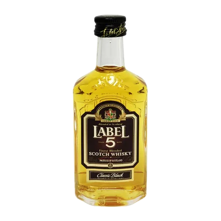 Whisky Label 5 8 Anos Miniatura 50ml