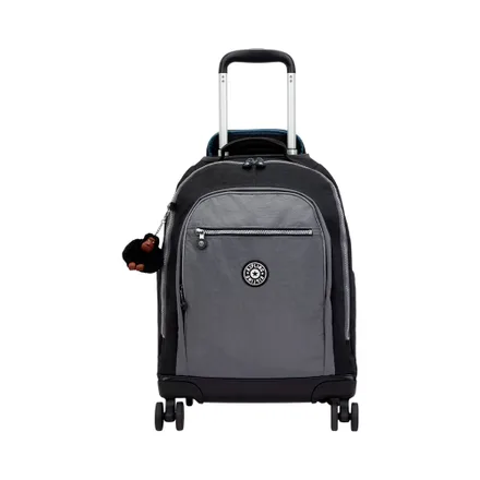 Mochila Con Ruedas Kipling New Zea Space Black Block