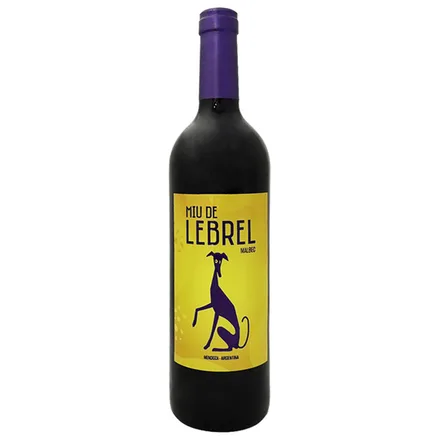 Vino Miu Lebrel Malbec 750ml