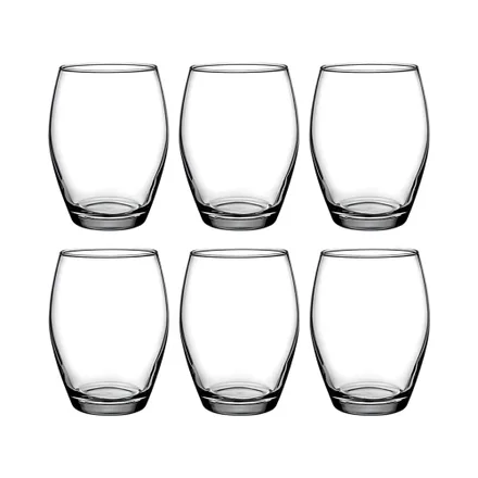 Set Vasos Pasabahce Veneto 6 Piezas 390ml