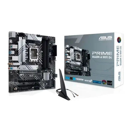 Placa Mae 660M D4 Socket Lga 1700 Chipset B660 Ddr 4 Atx