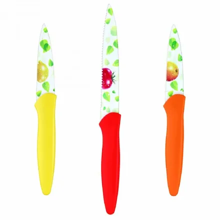 Jogo Facas Cuisinart C55 6PRF Frutas Impressas 3
