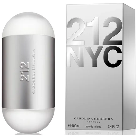 Perfume Carolina Herrera 212 Nyc Eau Toilette Feminino 100ml