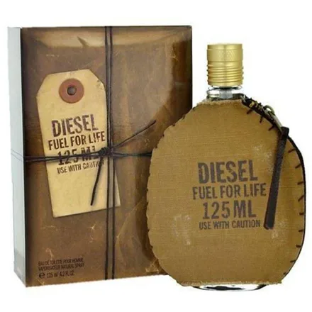 Diesel Fuel Life Caution Masculino Eau Toilette 125ml
