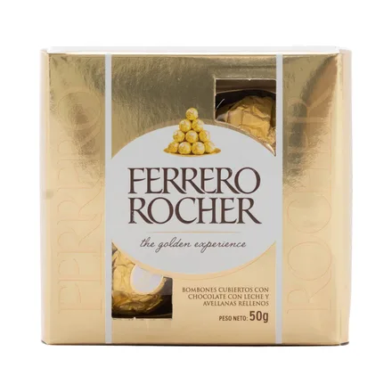 Bombom Ferrero Rocher 50GR Caja 4