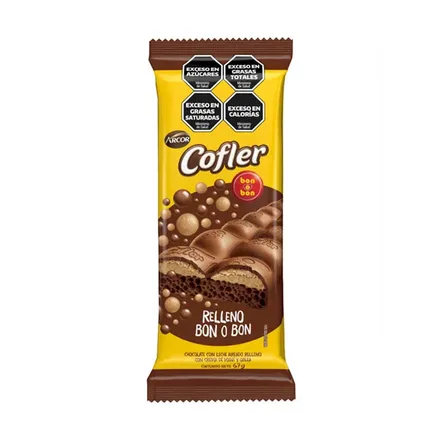 Chocolate Cofler Block Aireado 67g