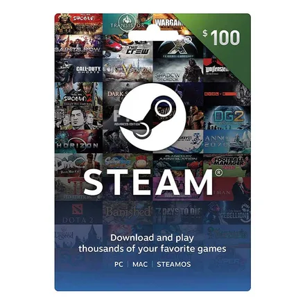 Steam Powered Card 100 Pc Mac Steamos