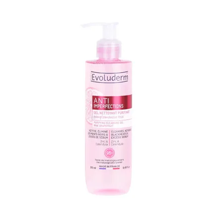 Gel Limpiador Facial Evoluderm Anti Imperfections 250ml