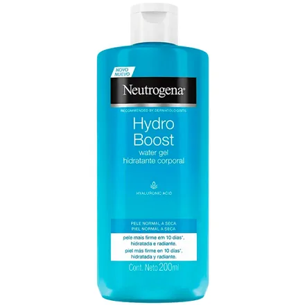 Gel Hidratante Neutrogena Hydro Boost Pele Normal Seca 200ml