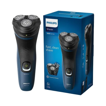 Afeitadora Eléctrica Philips S1151 Azul Marino