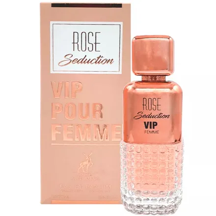 Perfume Maison Alhambra Rose Seduction Vip Pour Femme Eau Parfum 100ml