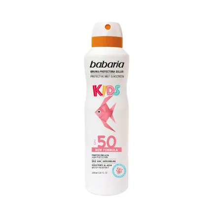 Bruma Protectora Solar Babaria Kids Al Spf 50 200ml