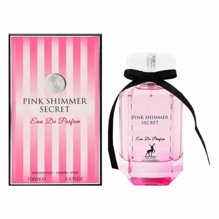 Perfume Maison Alhambra Pink Shimmer Secret Eau Parfum Feminino 100ml