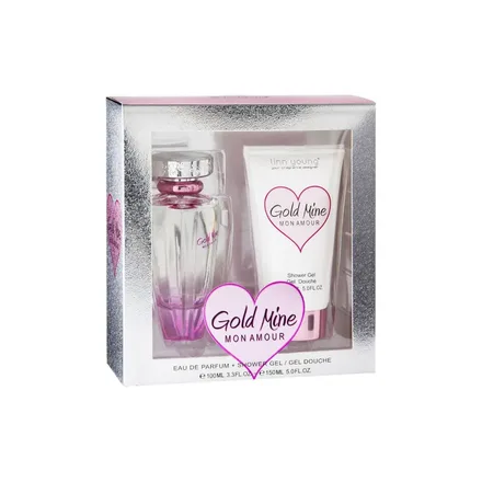 Linn Young Gold Mine Mon Amour Femenino Eau Pafrum Plus Shower Gel 100ml