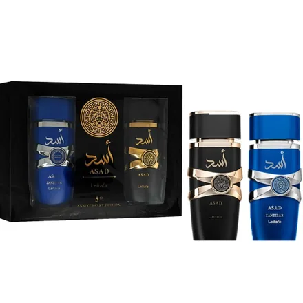 Perfume Lattafa Asad Zanzibar Eau Parfum Masculino 100ml