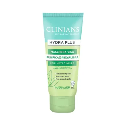 Mascarilla Facial Clinians Hydra Plus Maschera Purificante 75ml