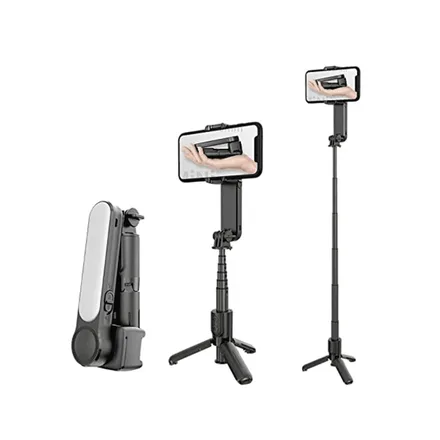 BASTAO DE SELFIE GOLD PRO TRIPE C/ LED