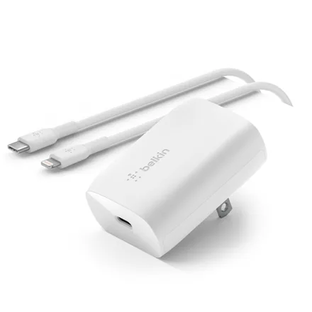 Carregador Parede Cabo Belkin Pd Pps Lightning B5