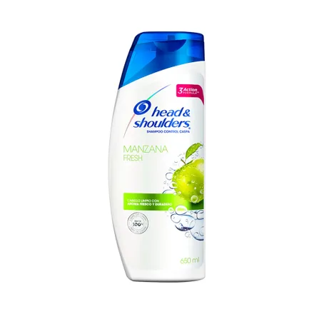Shampoo Heads Shoulders Manzana Fresh 650ml