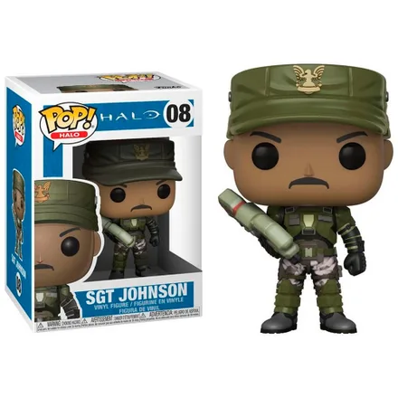 Funko Pop Halo Sgt Johnson 08