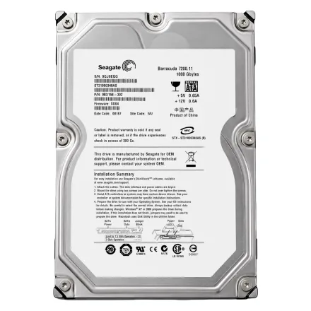 Seagate Barracuda Pull Sata 2 1TB
