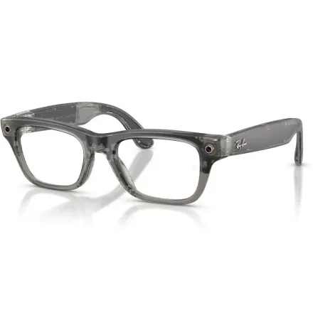 Oculos Ray Ban Meta Blayzer Optics 2 Matte Transparent 54mm