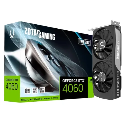 Placa Video Zotac Twin Edge Geforce Rtx 4060 Gddr 6 Zt 10M