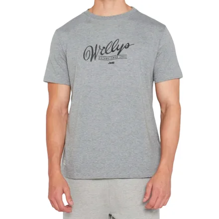 Camiseta Jeep Masculino Iconic Collection XL Cinza – JMW24219GREY