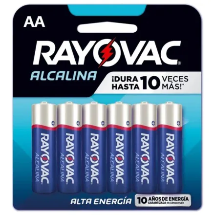 Rayovac Pila Alk Chico X6