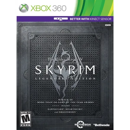 Jogo Xbox 360 Skyrim