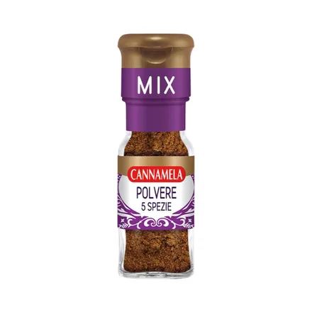 Condimento Cannamela Mix Polvere 5 Spezie