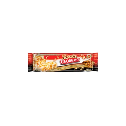Turron Georgalos 80GR Mani Almendras