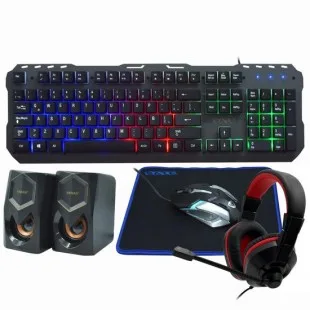 Tec Mouse Mousepad Speaker Sate Gk 53