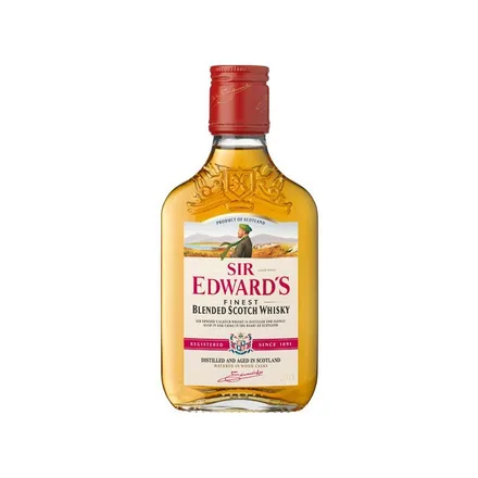 Whisky Sir Edward 8 Anos Petaca 200ml