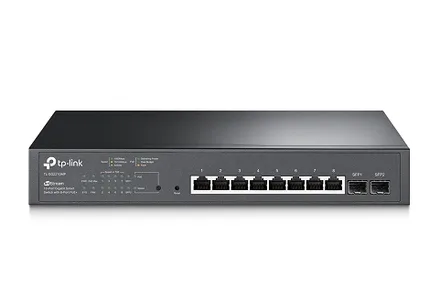 Hub Switch 10P Tl 8 Giga 2 Sfp Poe Plus
