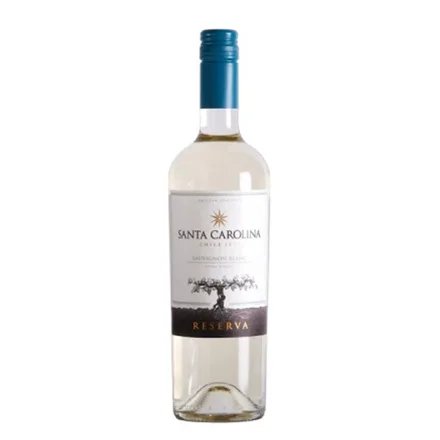 Vino Chileno Blanco Santa Carolina Reserva Sauvignon Blanc 750ml