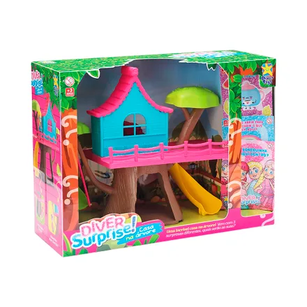 Juego Divertoys Diver Surprise Casa Del Arbol 8219