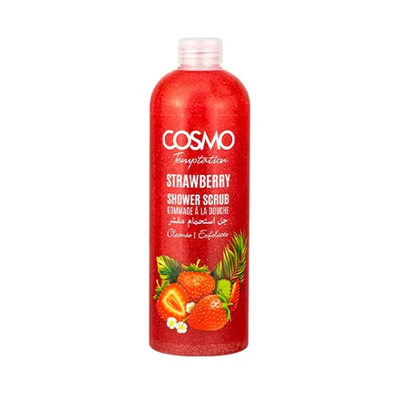 Cosmo Shower Scrub Strawberry 1L