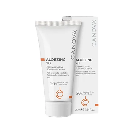 Crema Facial Canova Aloezinc 20 Soothing 75ml