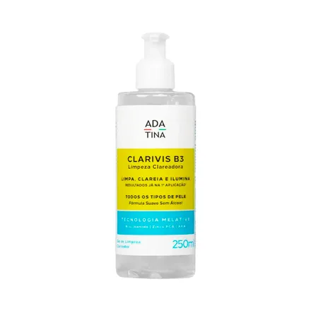 Gel Limpiador Adatina Clarivis B3 Clareador 250ml
