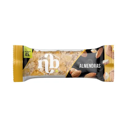 Barras Cereal Bars Coco Rallado Almendras 45g