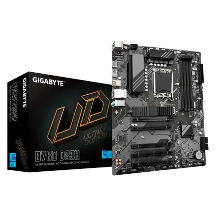 Placa Mae Gigabyte B760 DS3H Ddr 5 Socket Lga 1700 Chipset Express Atx