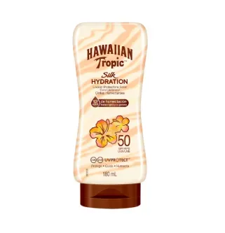 Hawaiian Tropic Protector Solar Locion Silk Hydration Spf 50 180ml
